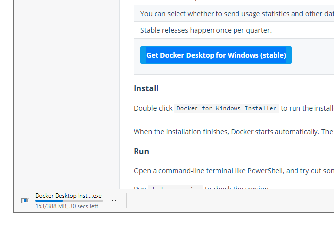 Docker Installer